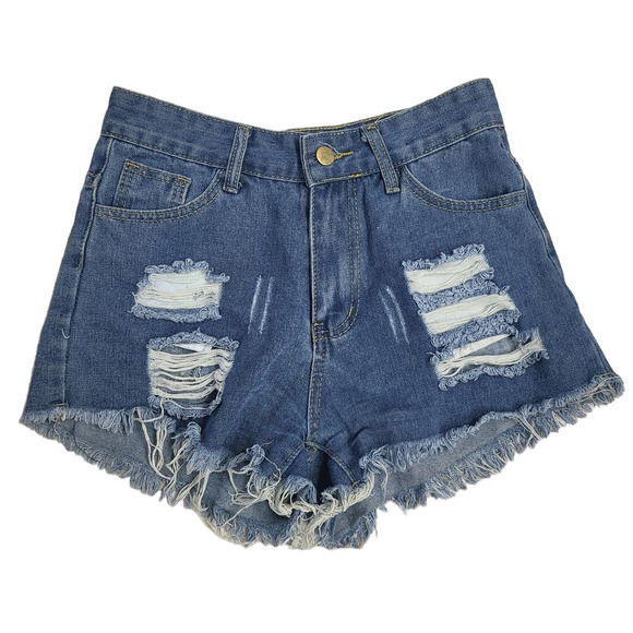 SHEIN Pants - Shein Cutoff Shorts - Medium Wash - Small